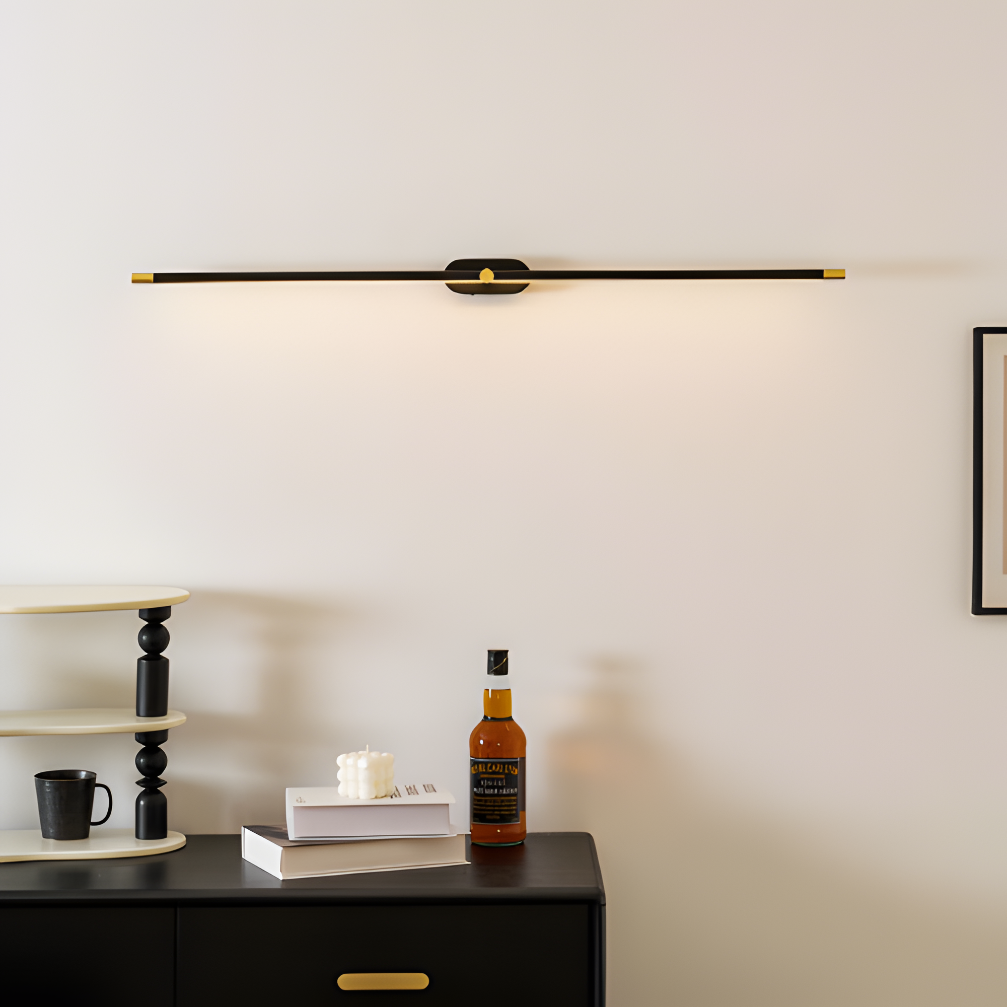 Luz Lineal de Tocador Minimalista - Ajustable