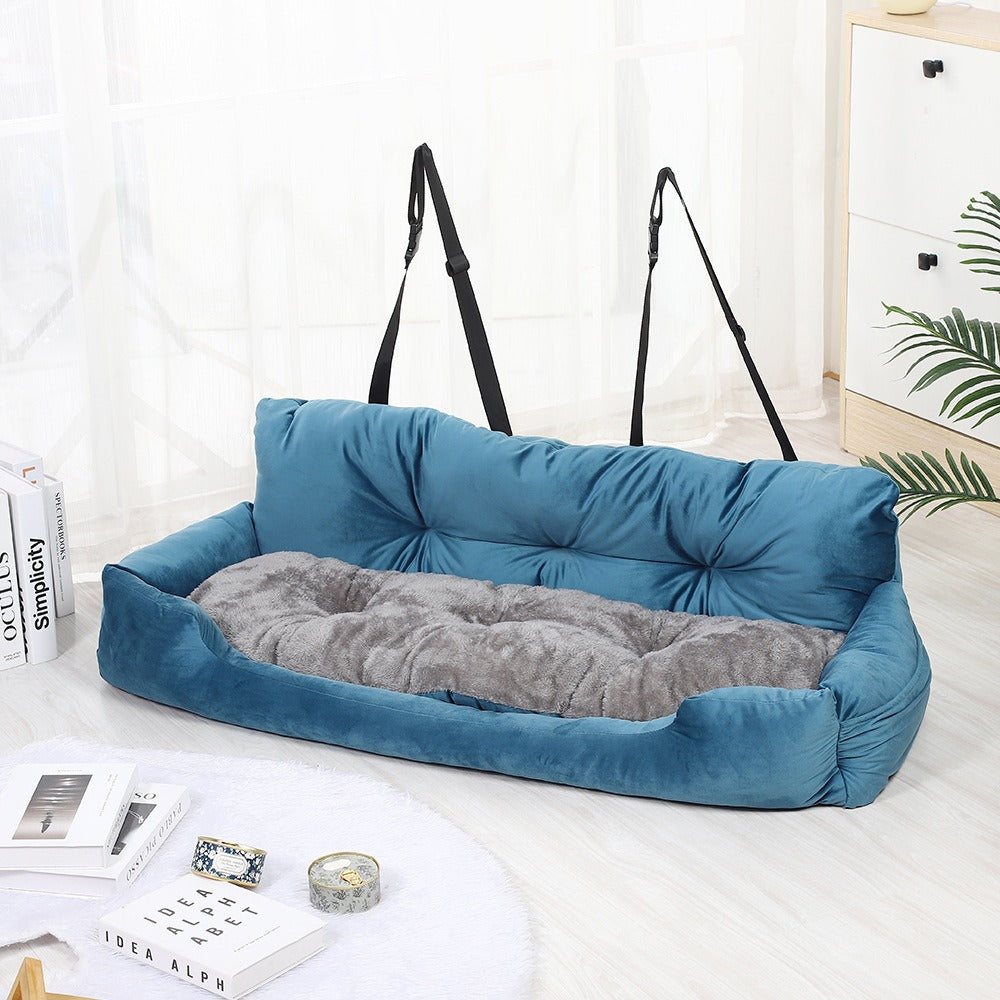Cama de Coche para Perros de Cojín Sólido - Funcional
