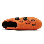 Zapatillas de ciclismo unisex con cierre doble giro, suela robusta y diseño ligero y transpirable, ideales para MTB y carretera. 2