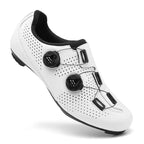 Zapatillas de ciclismo unisex con cierre doble giro, suela robusta y diseño ligero y transpirable, ideales para MTB y carretera. 4