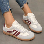 Zapatillas ortopédicas para mujer con plantilla acolchada, ajuste ancho, fabricadas en ante suave y con suela antidesliz 5