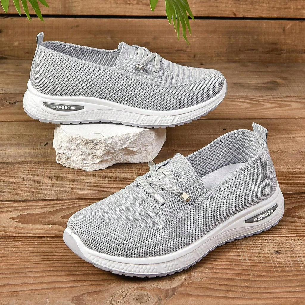 Zapatos ortopédicos deportivos sin cordones, diseñados para ofrecer soporte de arco y amortiguación mejorada, ideales para comodidad y rendimiento 6