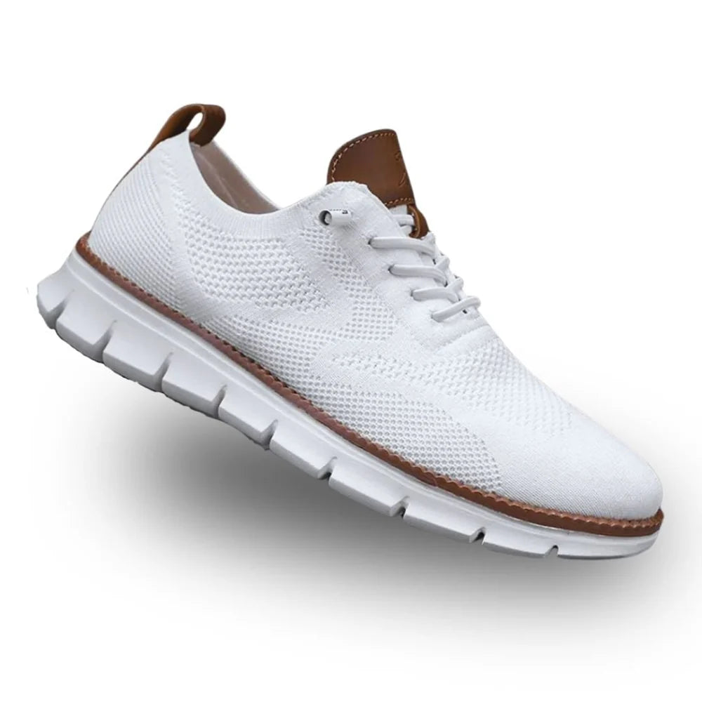 Zapatos ortopédicos para hombre en color negro, diseñados con soporte de arco, suela antideslizante, comodidad casual y ligera 0