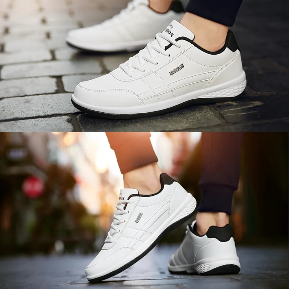 Zapatos ortopédicos para hombre con suela acolchada, diseño ergonómico y fabricados en piel de alta calidad, ideales para 5