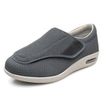 Zapatos para diabéticos en color beige, diseñados con plantilla de espuma viscoelástica y ajuste ancho, ideales para pies sensibles y confort ópt 2