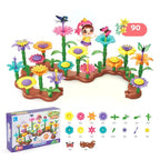 Juego de Construcción de Flores para Niños